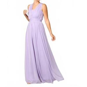 NEW EVA a-line maxi dress in lilac